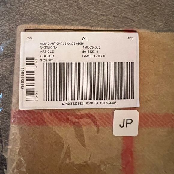 New Burberry check classic cashmere scarf unisex scarf - Picture 10 of 16